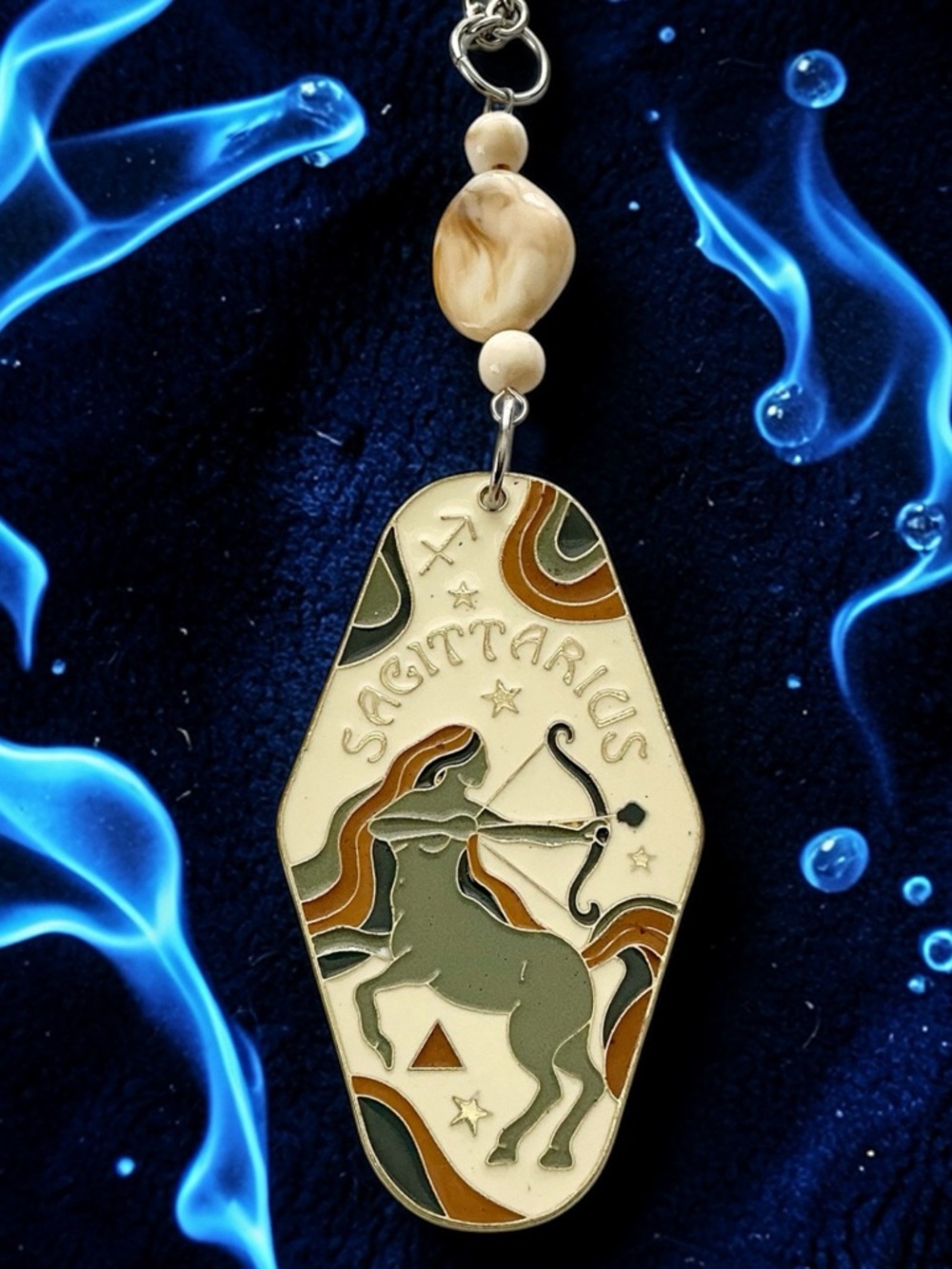 🆕 Sagittarius Zodiac/Fire Sign Pendant Necklace-Stainless Steel
